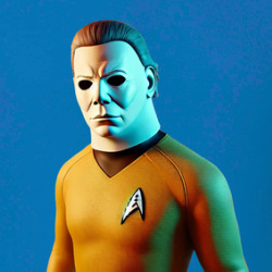 Captain Myers Star Trek Halloween Parody Funny T Shirt 40002819