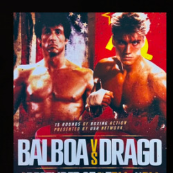 Rocky Vs Drago Fight Card Boxing T Shirt 40003218