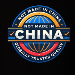 Not Made In China Funny Parody T Shirt 40003535