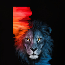 Neo Lion Animal Lover T Shirt 40003537