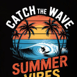 Catch The Wave Summer Vibes T Shirt 40007159