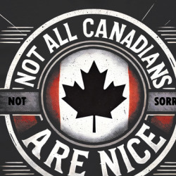 Not All Canadians Are Nice Canada T Shirt 40125981
