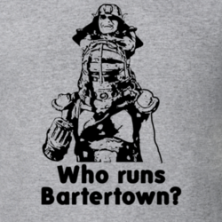 Who Runs Bartertown Master Blaster Thunderdome Mad Max Fans Only T Shirt 6028594