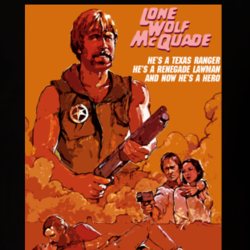 Lone Wolf Mcquade Chuck Norris Martial Arts Fans Only T Shirt 6913094