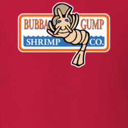 Bubba Gump Shrimp Fans Only T Shirt 7948027