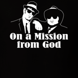 The Blues Brothers Funny Mission From God T Shirt 7952773