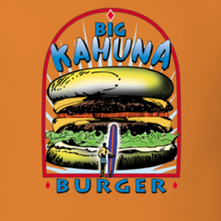 Big Kahuna Burgers Hawaiian Pulp Fiction Fan T Shirt 8148121