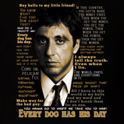 Scarface Quotes Tony Montana Al Pacino Movie Fans T Shirt 9219980