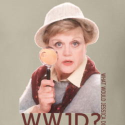Murder She Wrote Fan WWJD Jessica TV T Shirt 9683230