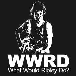 Ellen Ripley WWRD What Would Ripley Do T Shirt 97360